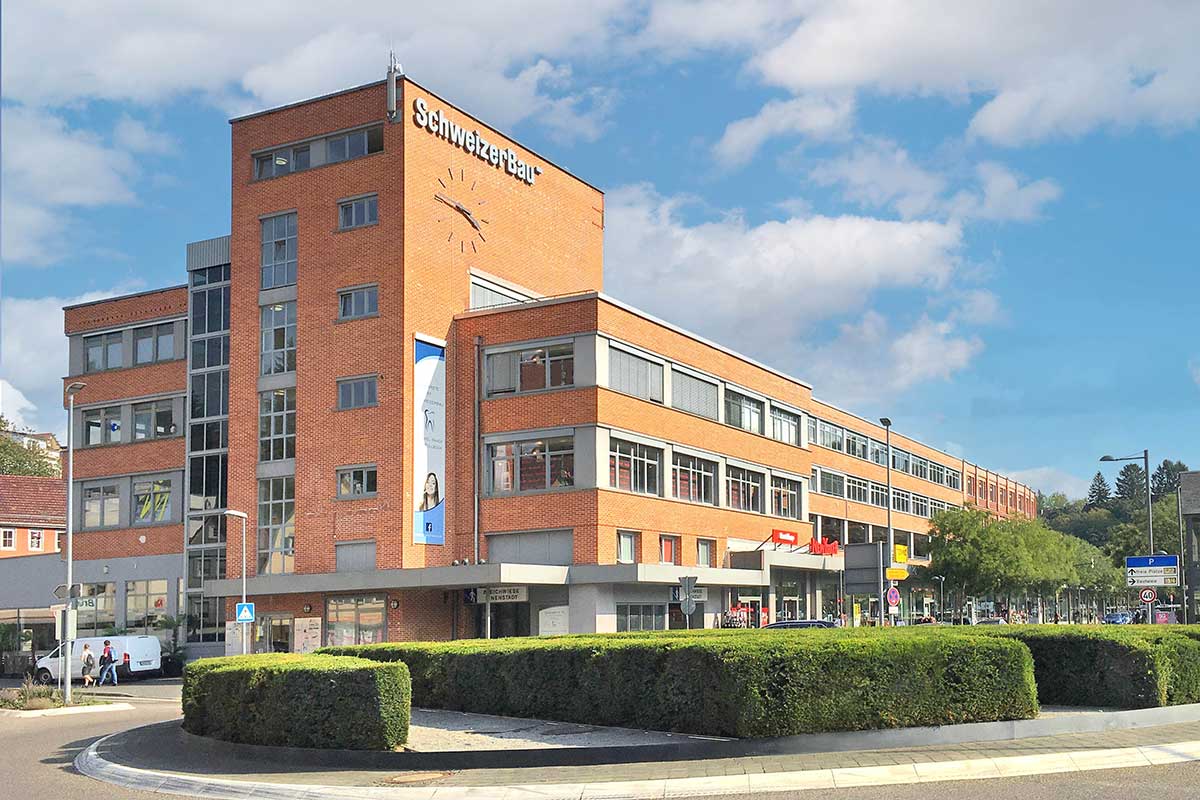 Backsteingebäude, Schweizer Bau Backnang